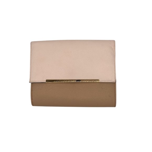 Dual Toned Envelope Style Clutch - Picture 3 of 5